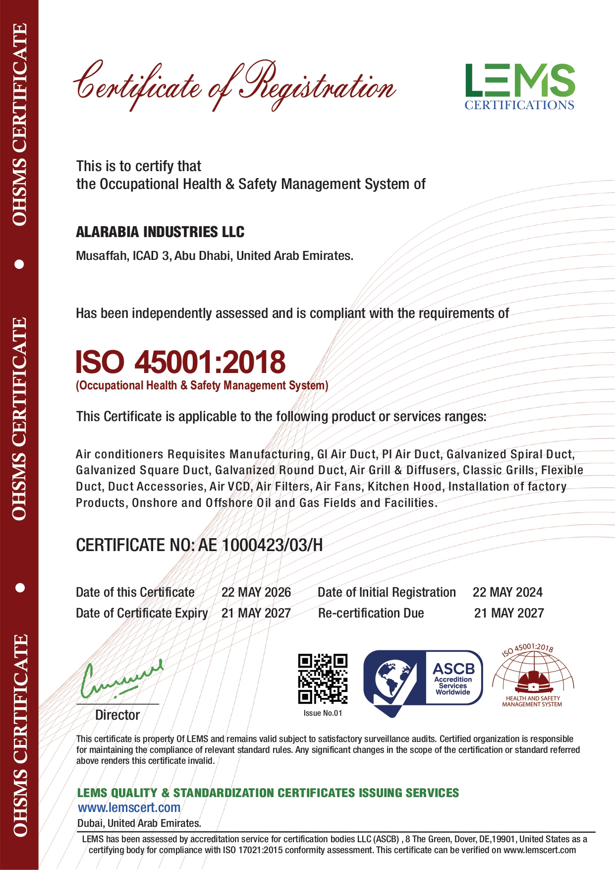 ISO 45001:2018